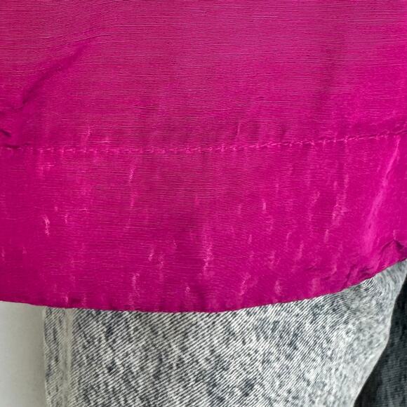 Lafayette 148 Linen Blend Full Zip Performance Blazer Jacket Hot Pink Size 18 - Picture 14 of 14